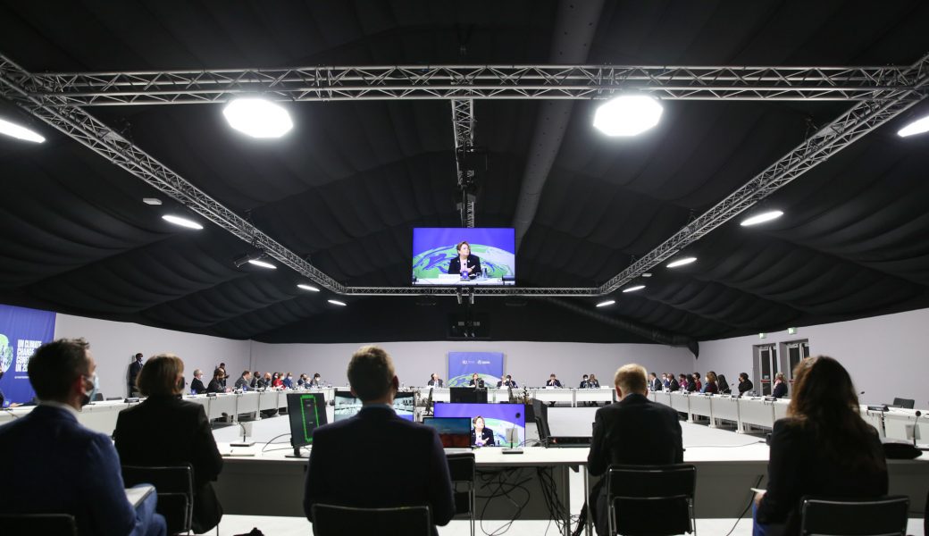 Líderes mundiais na cúpula do clima COP26